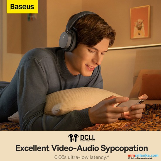 Baseus Bowie D05 Wireless Headphones Noice Reduction 70Hr Battery 